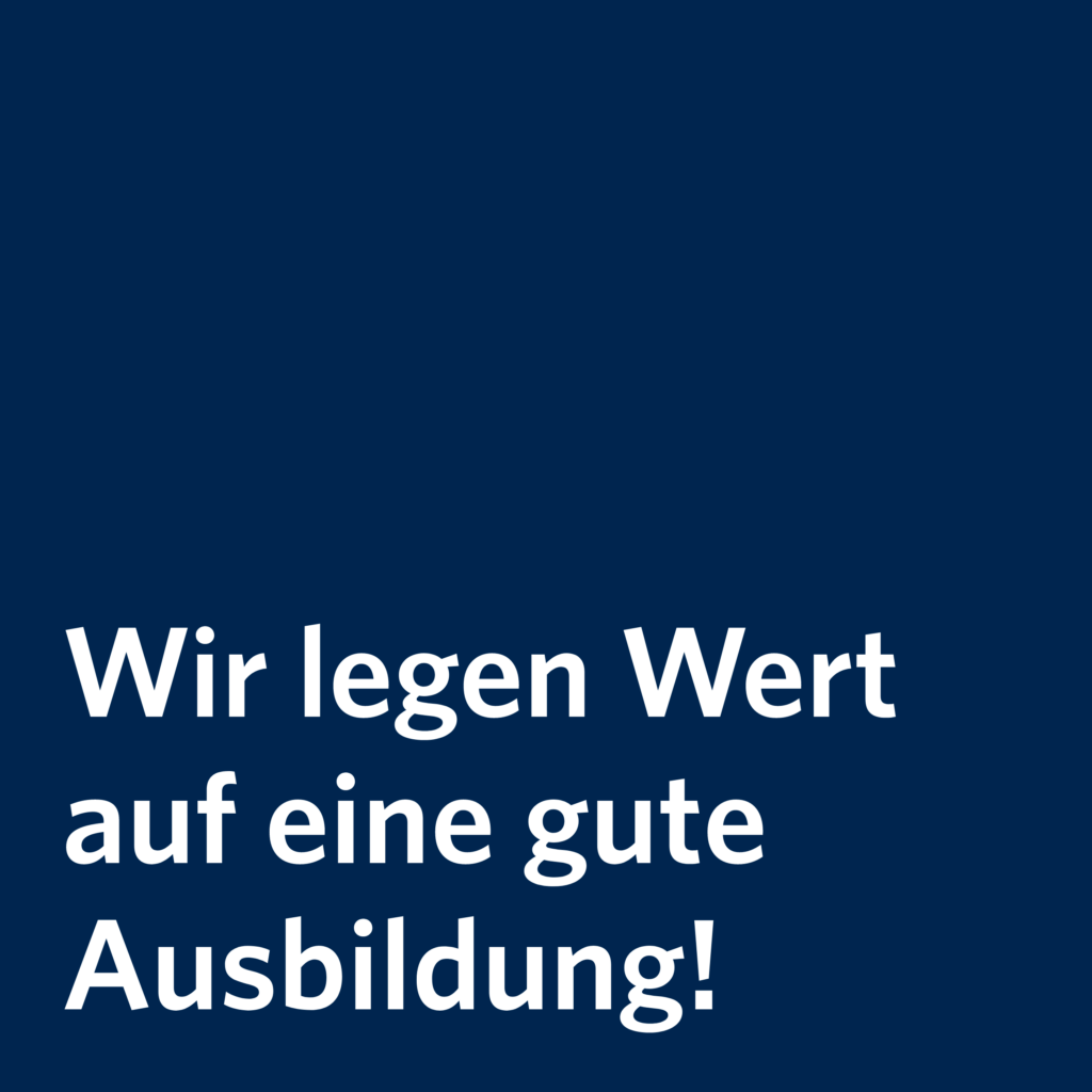 gute Ausbildung -b&h